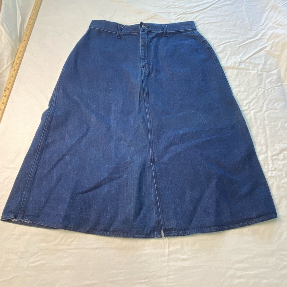 Young‎ looks from Lane Bryant Classic Blue Denim Skirt size 15Y